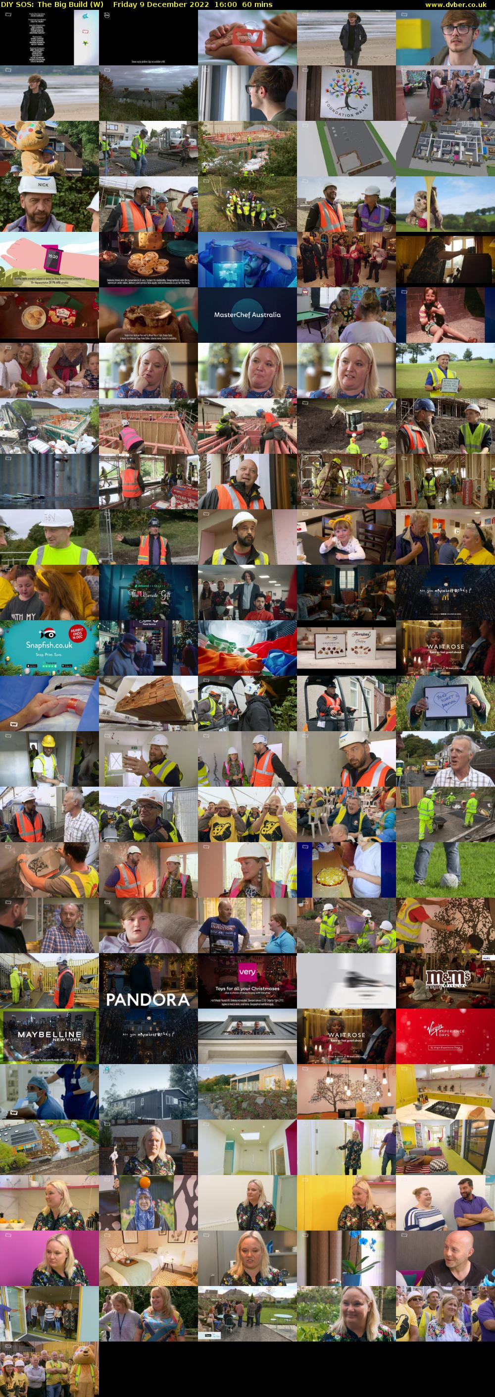 DIY SOS: The Big Build (W) Friday 9 December 2022 16:00 - 17:00