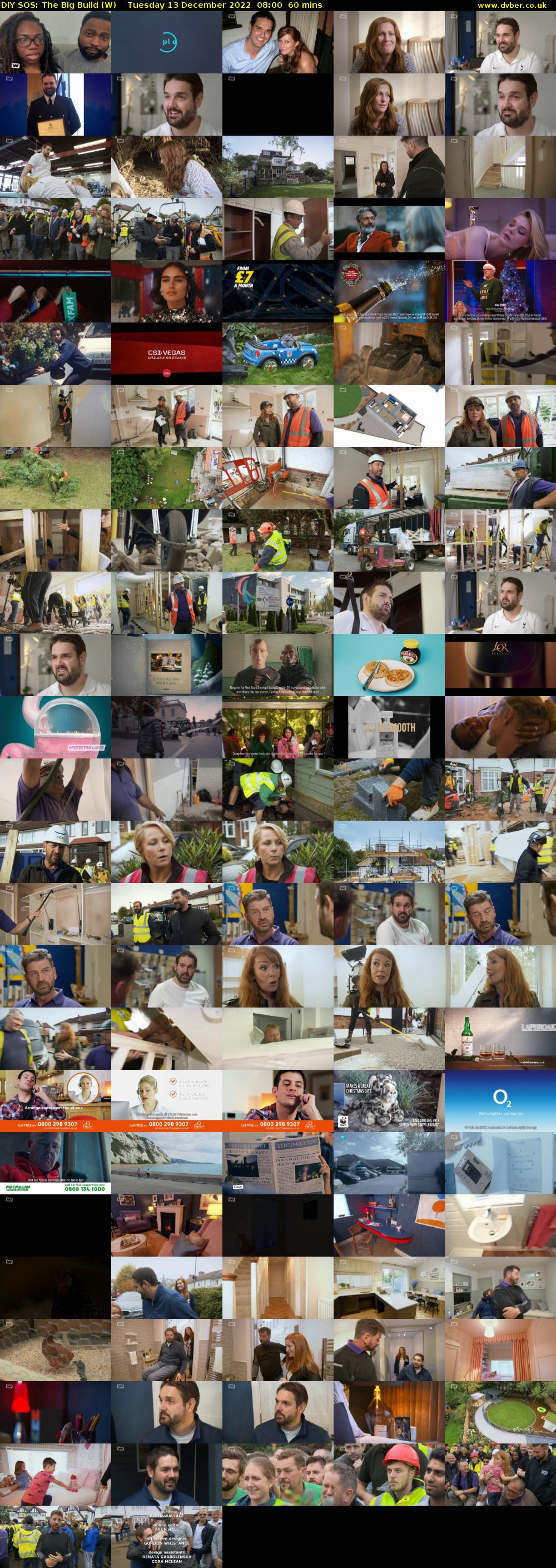DIY SOS: The Big Build (W) Tuesday 13 December 2022 08:00 - 09:00