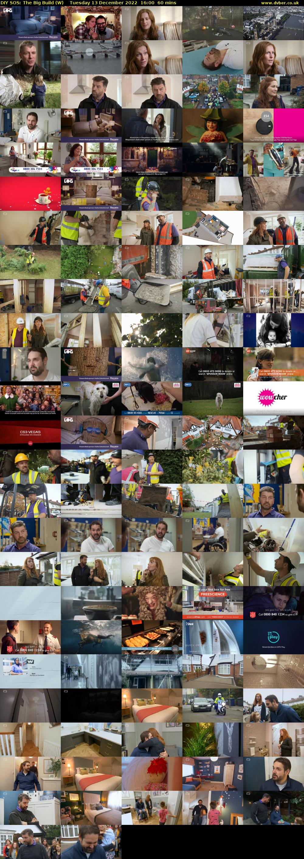 DIY SOS: The Big Build (W) Tuesday 13 December 2022 16:00 - 17:00