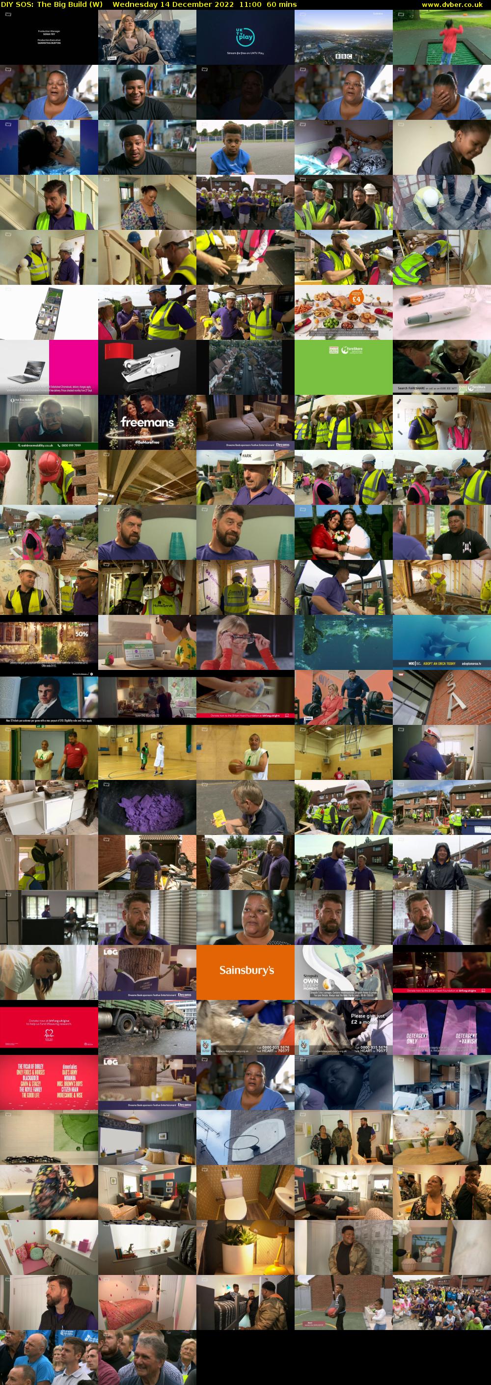 DIY SOS: The Big Build (W) Wednesday 14 December 2022 11:00 - 12:00