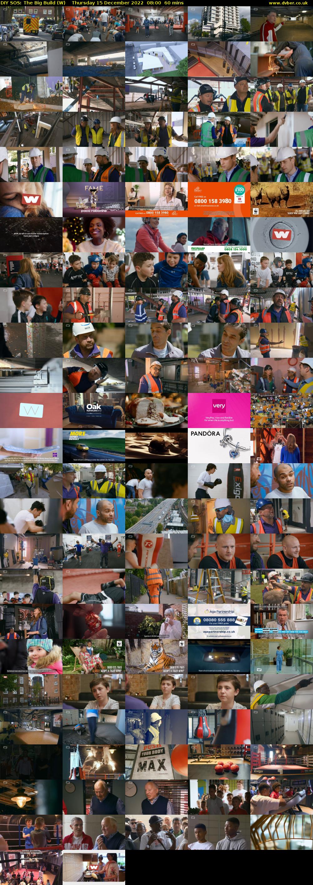 DIY SOS: The Big Build (W) Thursday 15 December 2022 08:00 - 09:00