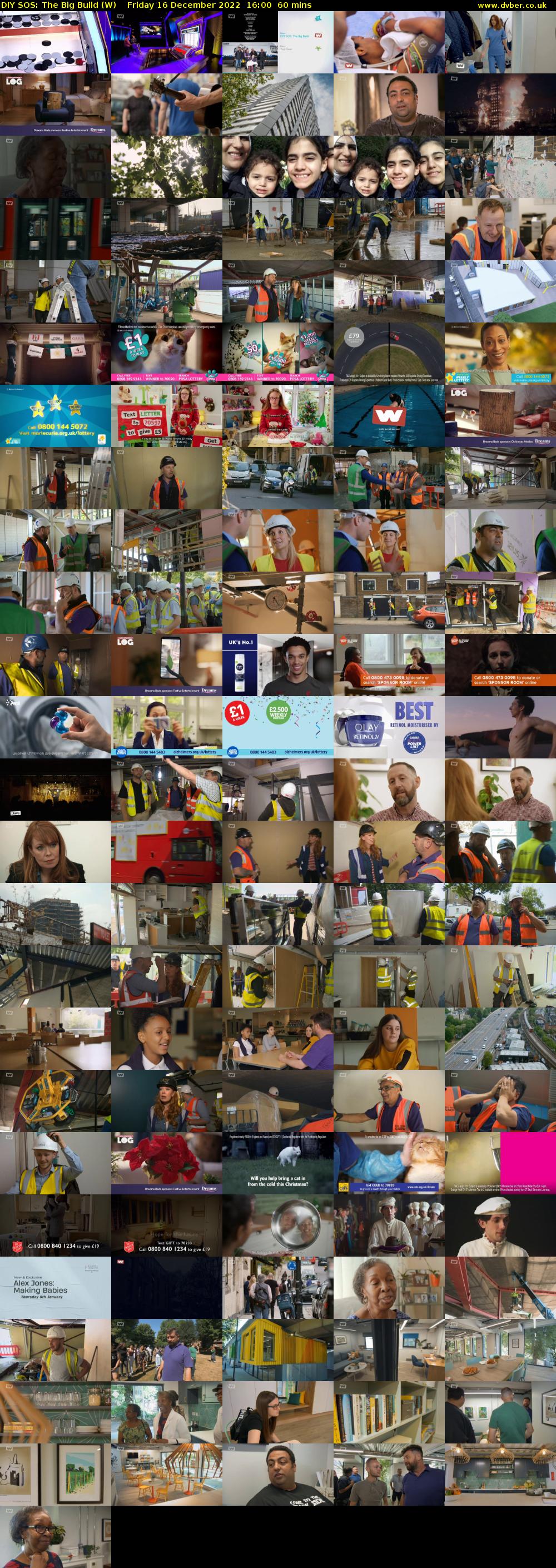 DIY SOS: The Big Build (W) Friday 16 December 2022 16:00 - 17:00