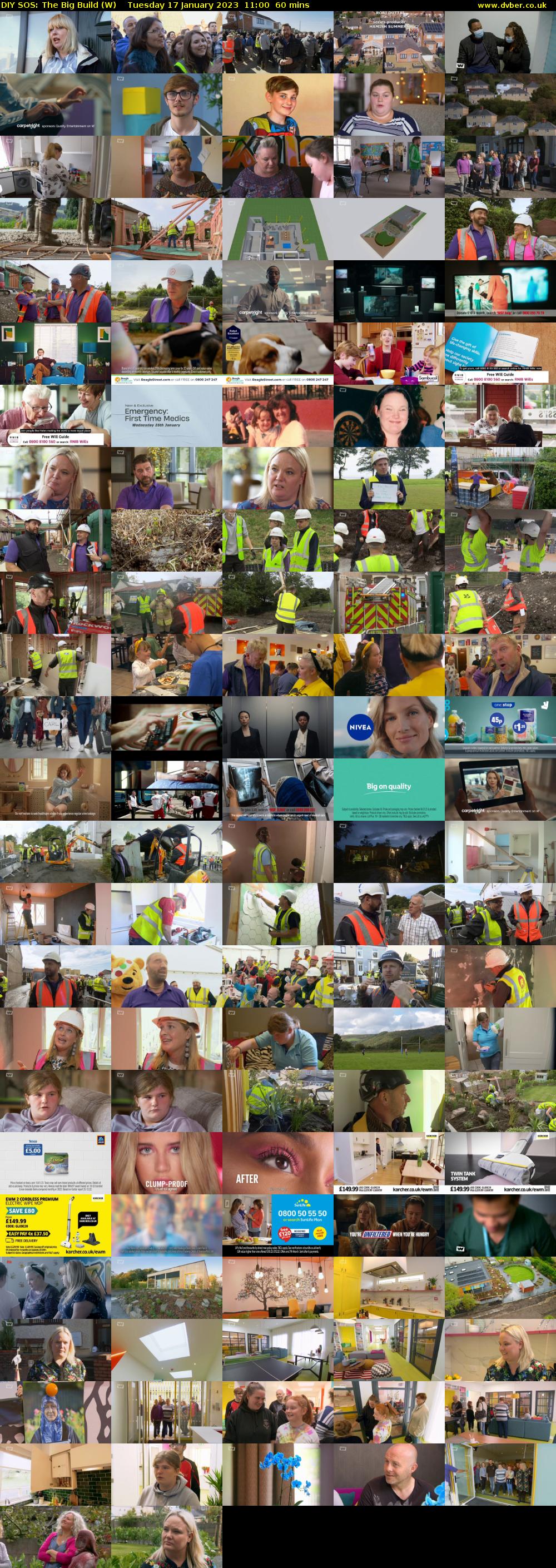 DIY SOS: The Big Build (W) Tuesday 17 January 2023 11:00 - 12:00