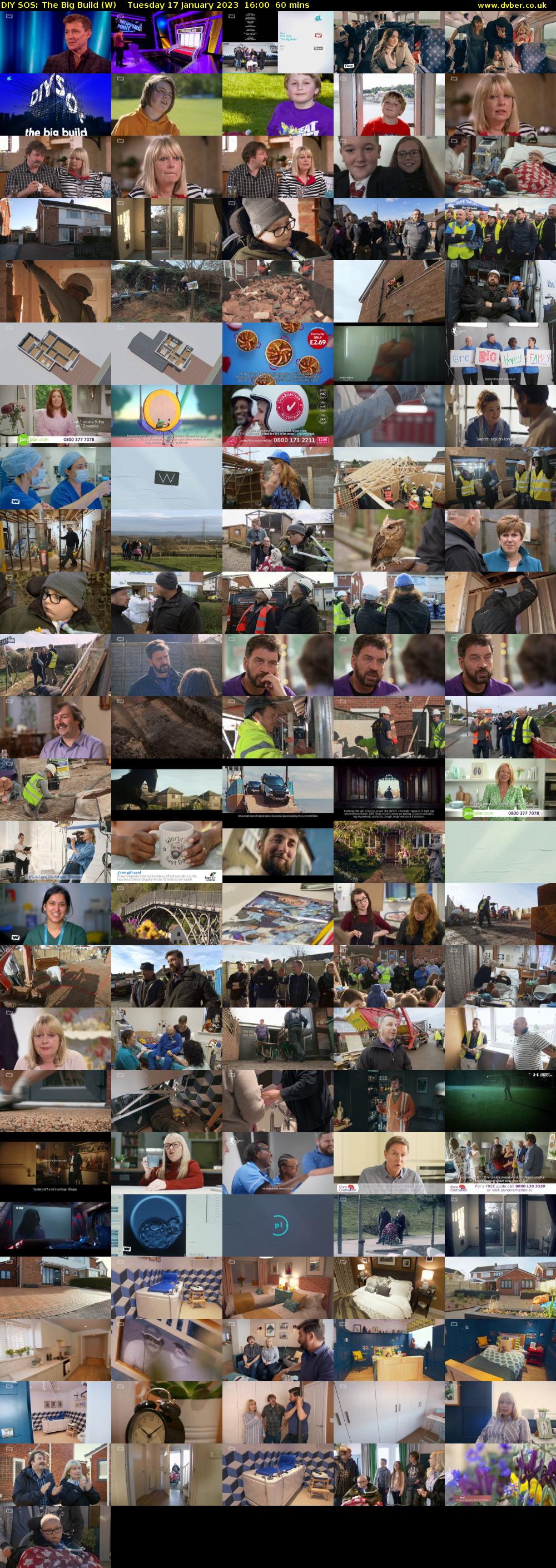DIY SOS: The Big Build (W) Tuesday 17 January 2023 16:00 - 17:00