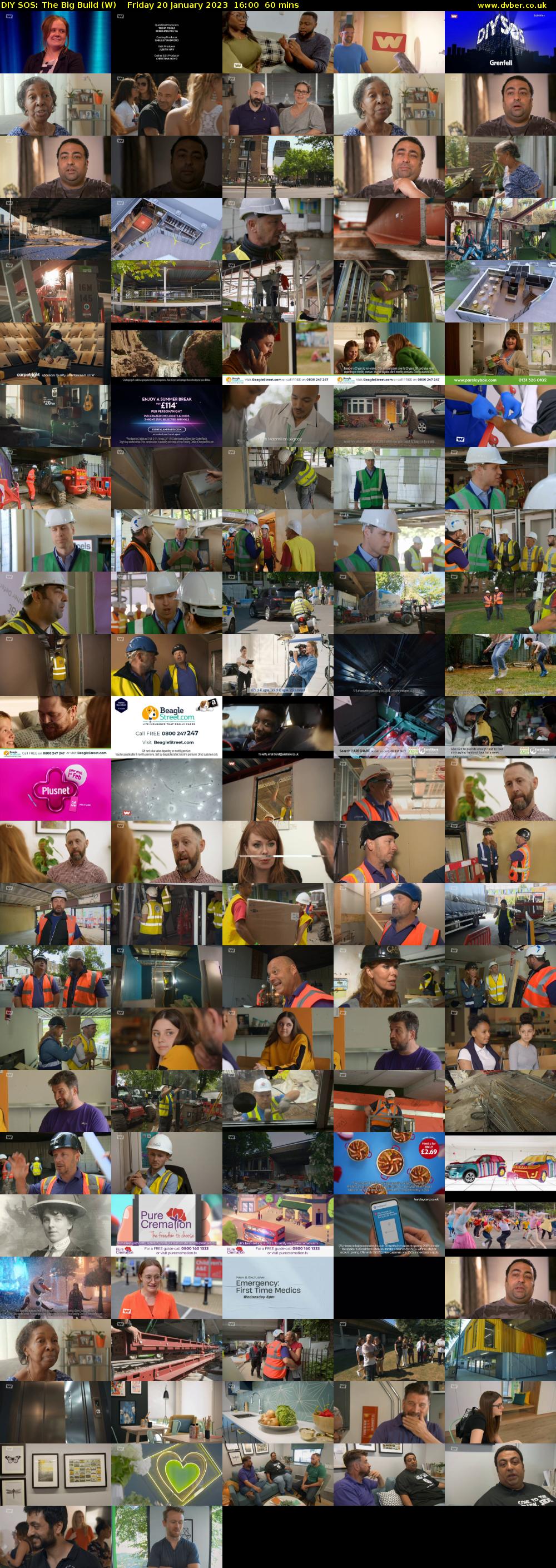 DIY SOS: The Big Build (W) Friday 20 January 2023 16:00 - 17:00