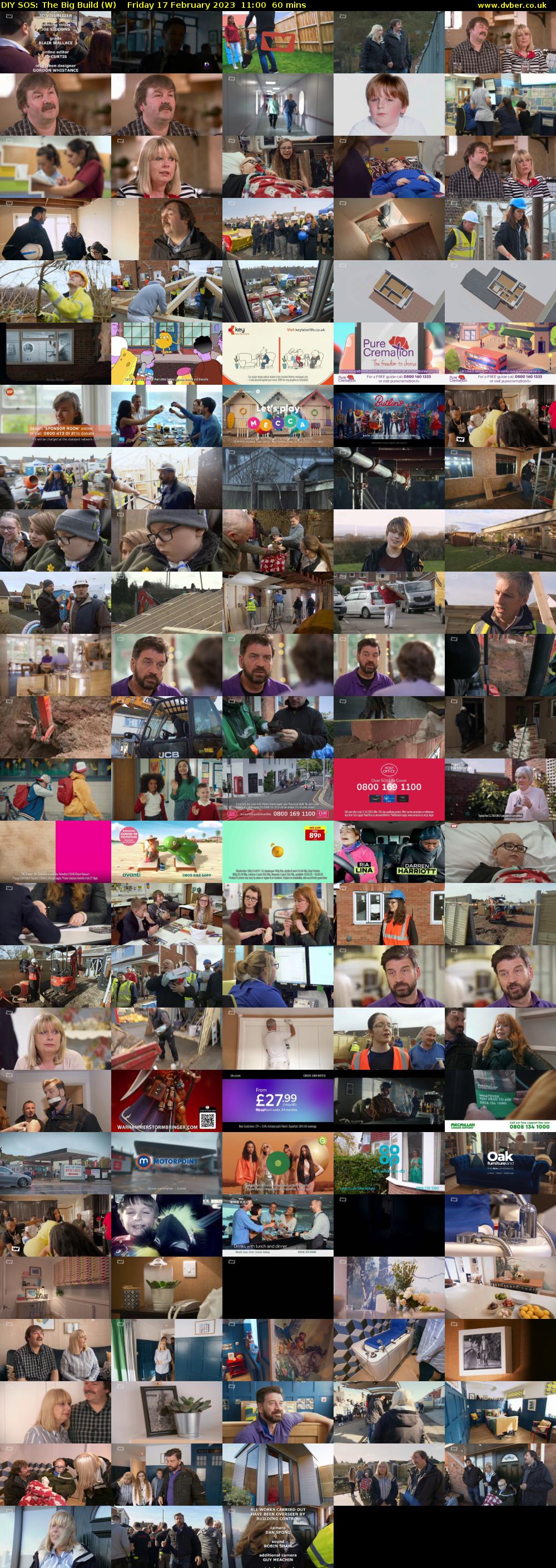 DIY SOS: The Big Build (W) Friday 17 February 2023 11:00 - 12:00