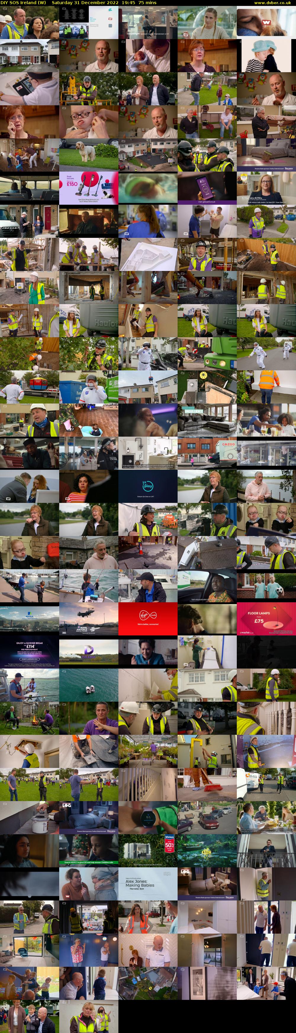 DIY SOS Ireland (W) Saturday 31 December 2022 19:45 - 21:00