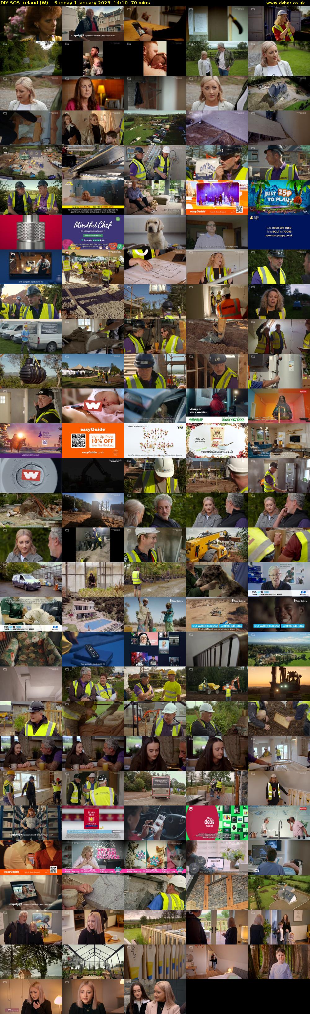 DIY SOS Ireland (W) Sunday 1 January 2023 14:10 - 15:20