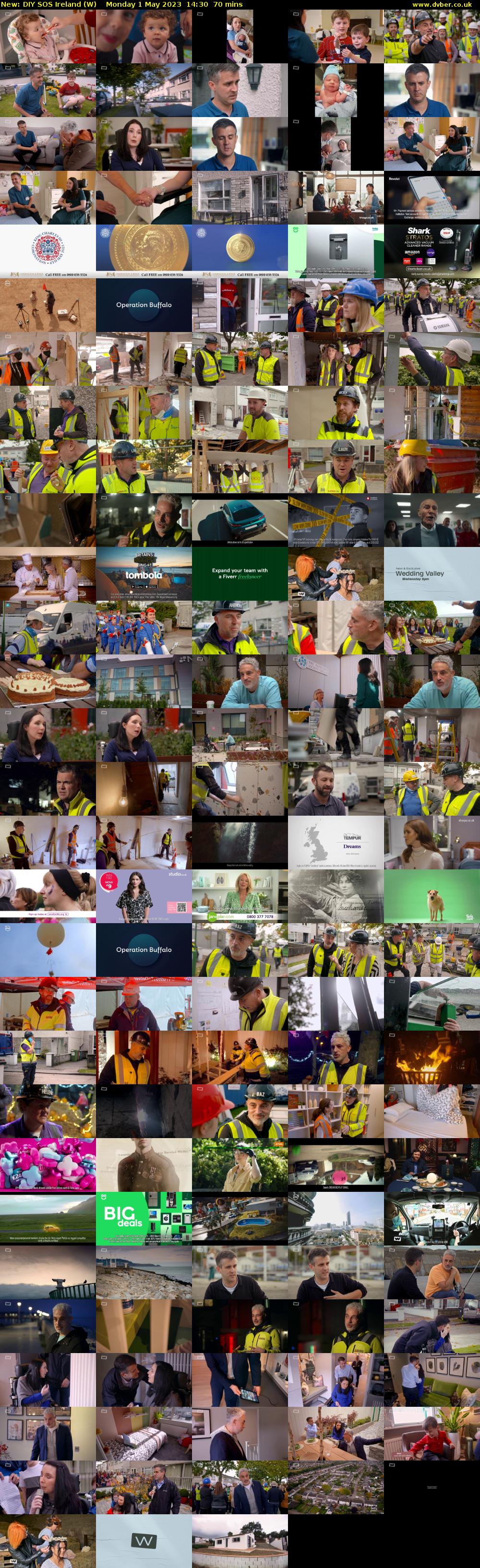 DIY SOS Ireland (W) Monday 1 May 2023 14:30 - 15:40