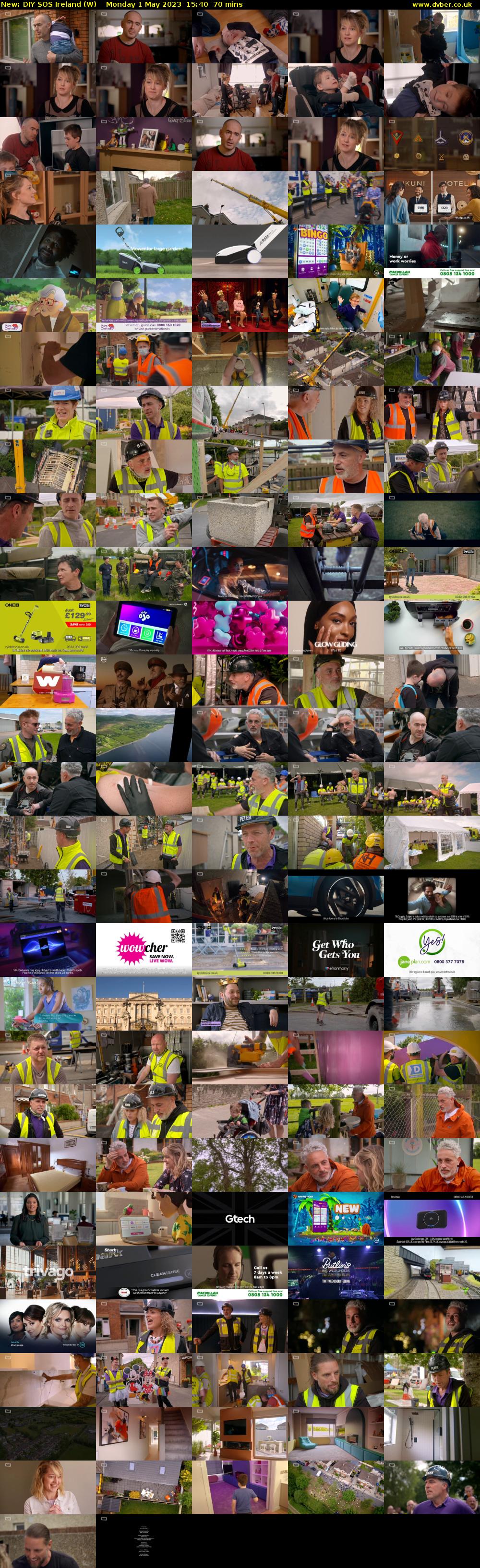 DIY SOS Ireland (W) Monday 1 May 2023 15:40 - 16:50