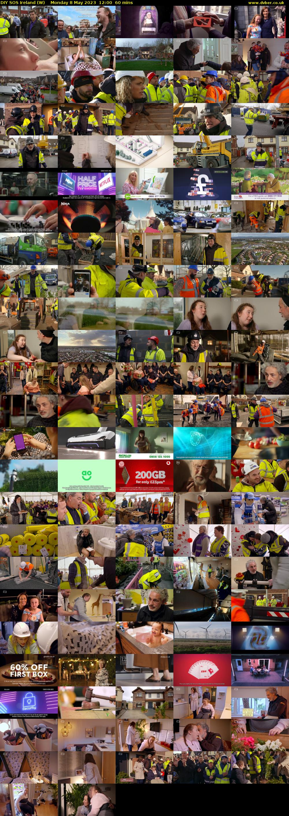 DIY SOS Ireland (W) Monday 8 May 2023 12:00 - 13:00