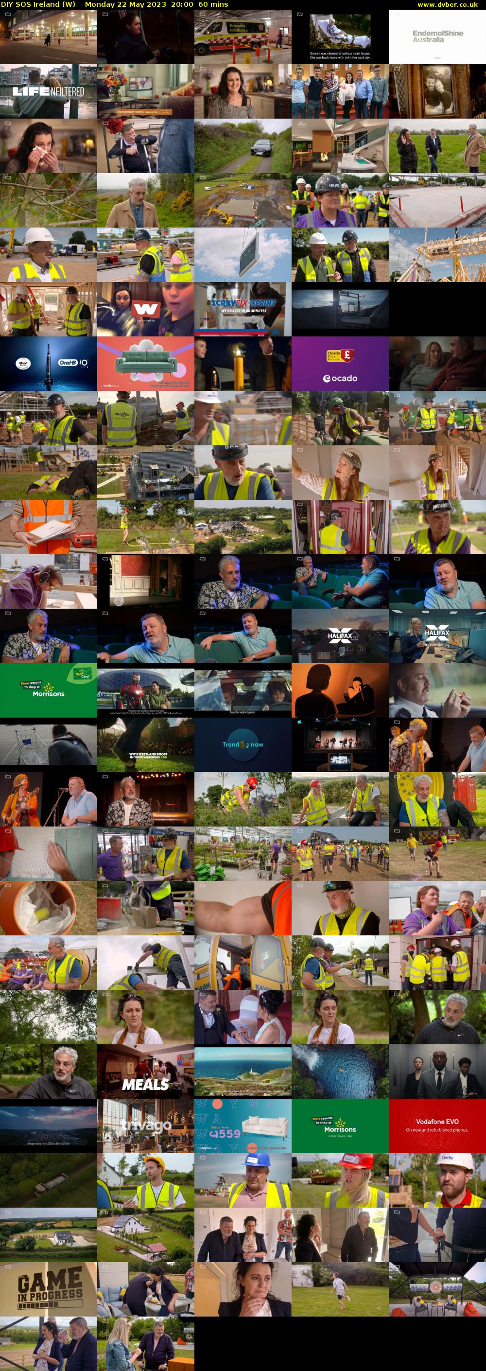 DIY SOS Ireland (W) Monday 22 May 2023 20:00 - 21:00