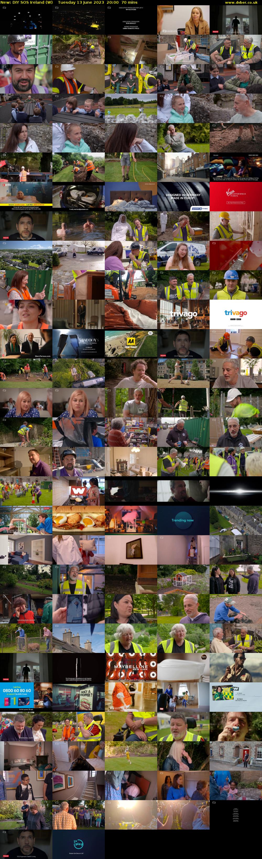 DIY SOS Ireland (W) Tuesday 13 June 2023 20:00 - 21:10