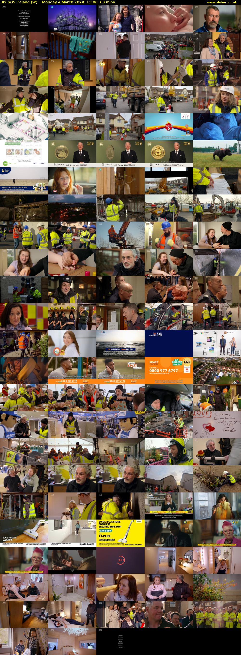 DIY SOS Ireland (W) Monday 4 March 2024 11:00 - 12:00