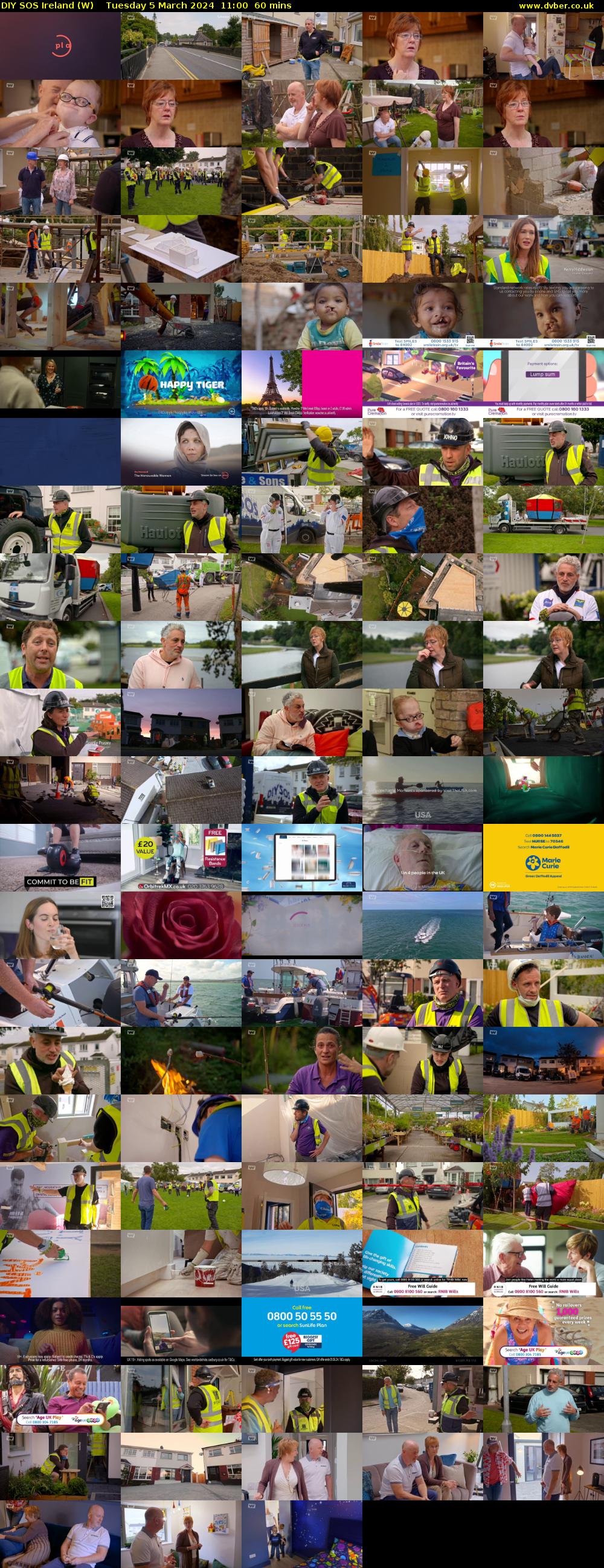 DIY SOS Ireland (W) Tuesday 5 March 2024 11:00 - 12:00
