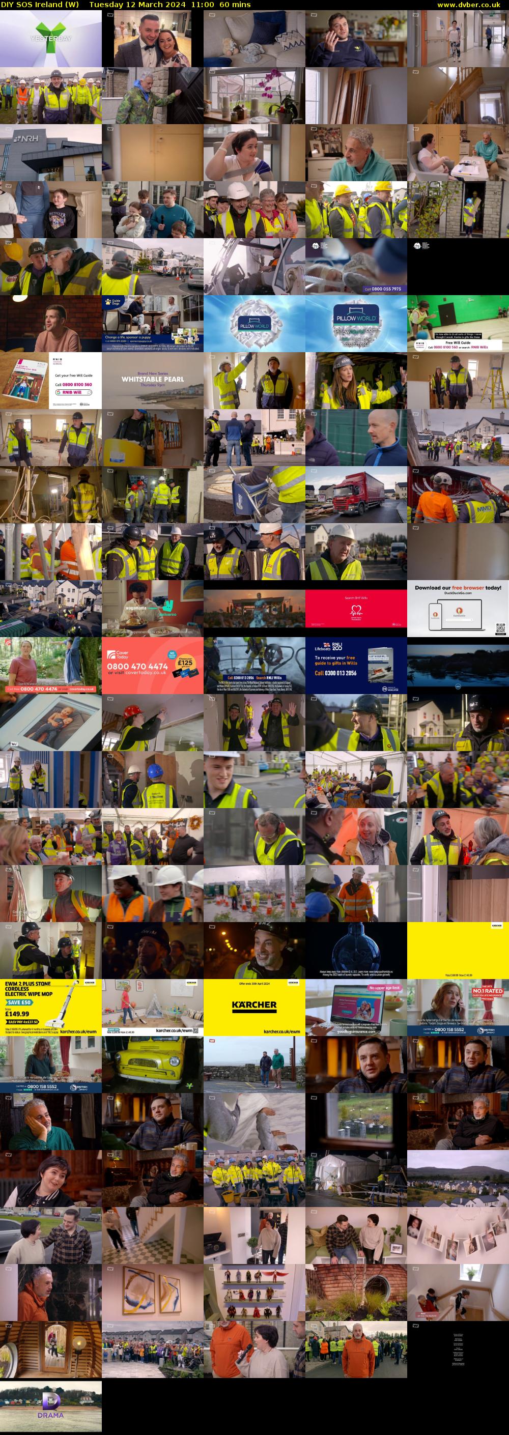 DIY SOS Ireland (W) Tuesday 12 March 2024 11:00 - 12:00