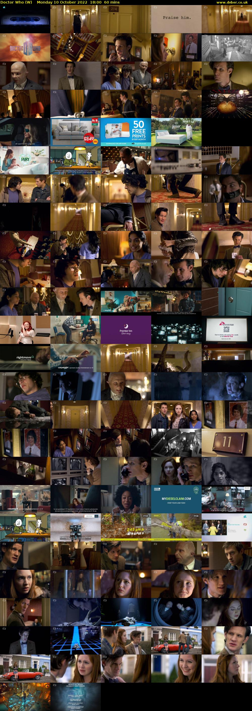 Doctor Who (W) Monday 10 October 2022 18:00 - 19:00