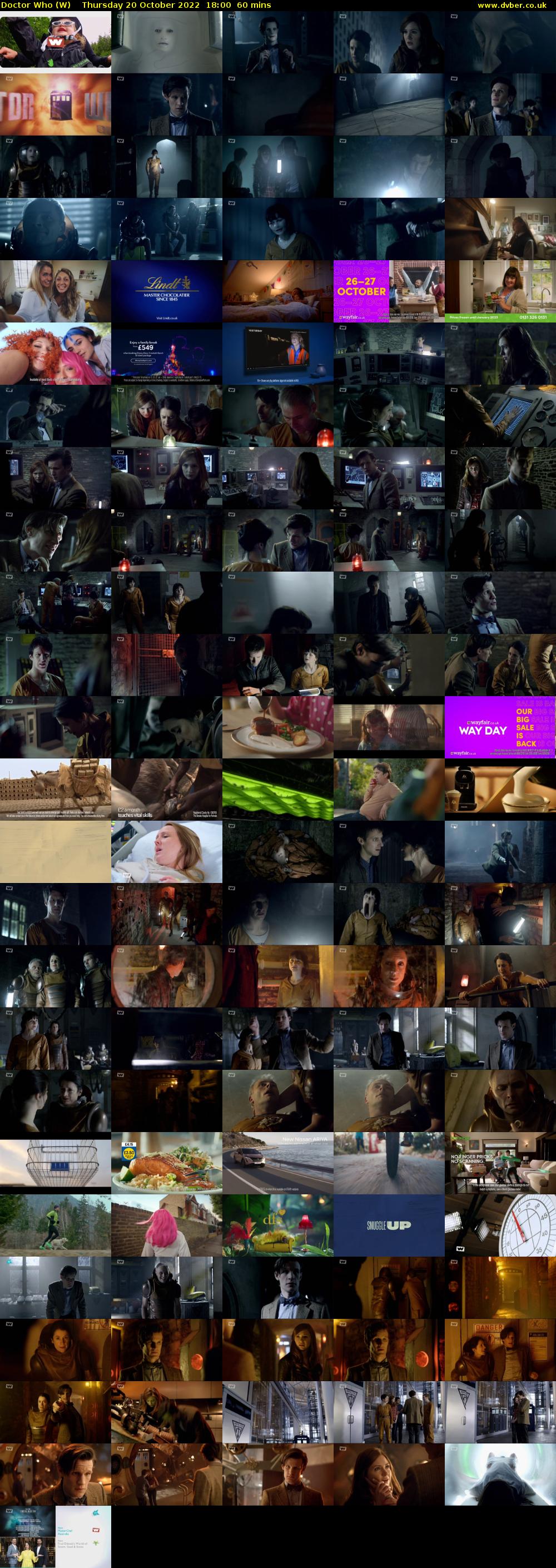 Doctor Who (W) Thursday 20 October 2022 18:00 - 19:00