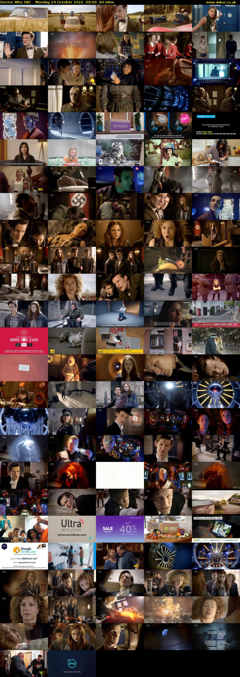 Doctor Who (W) Monday 24 October 2022 09:00 - 10:00