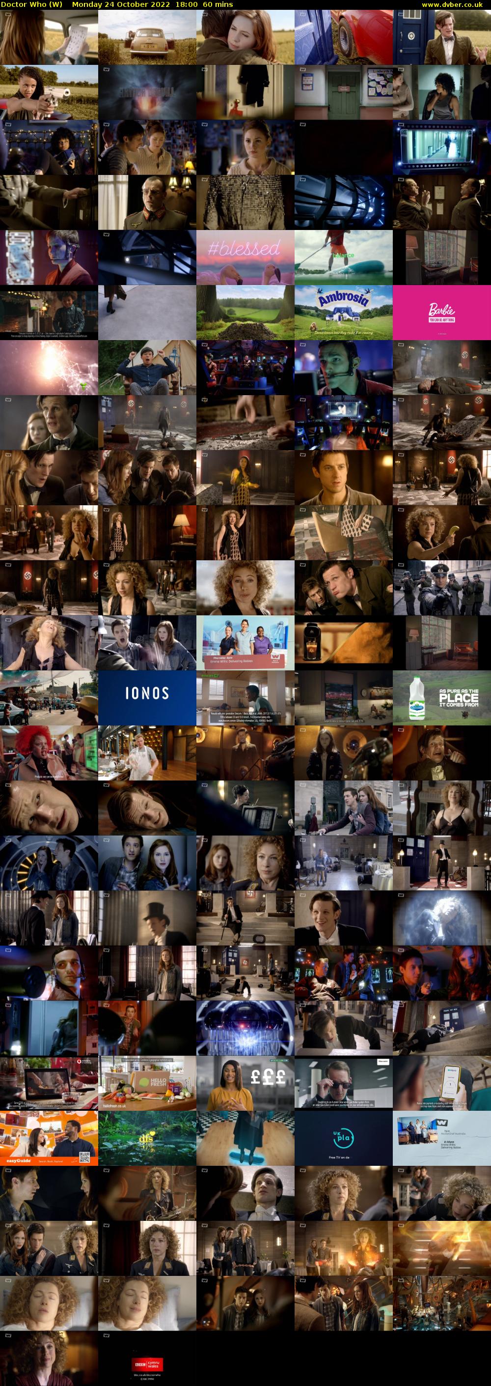 Doctor Who (W) Monday 24 October 2022 18:00 - 19:00