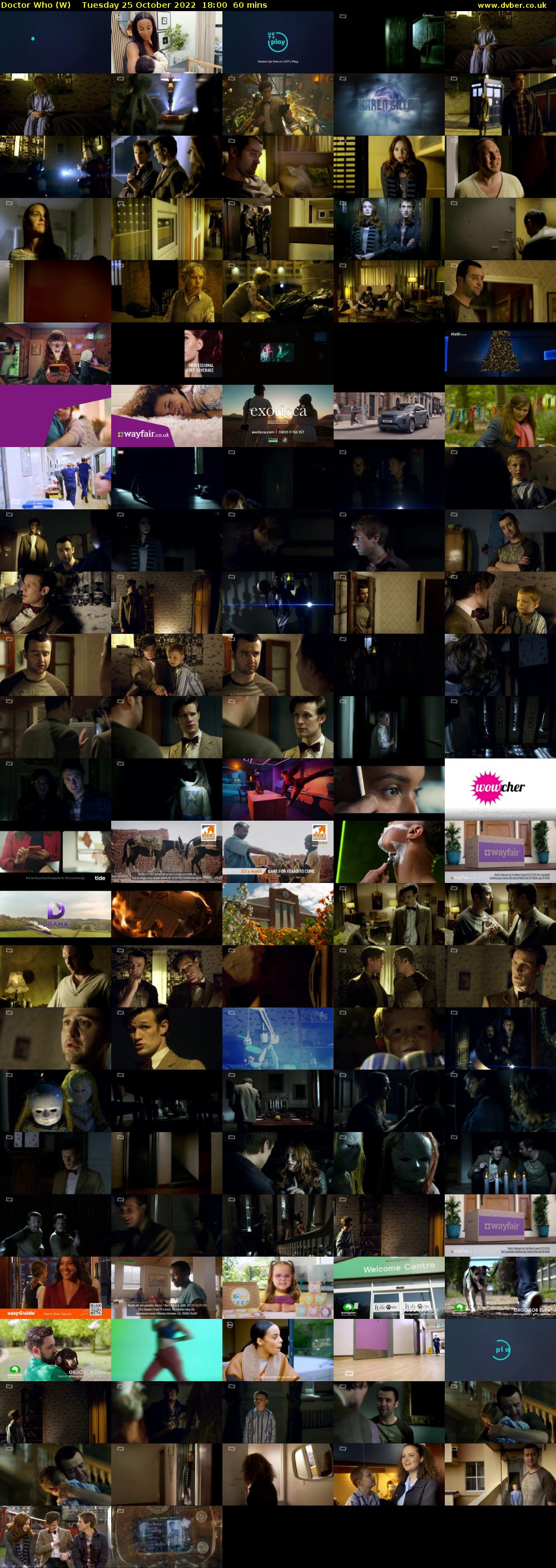 Doctor Who (W) Tuesday 25 October 2022 18:00 - 19:00