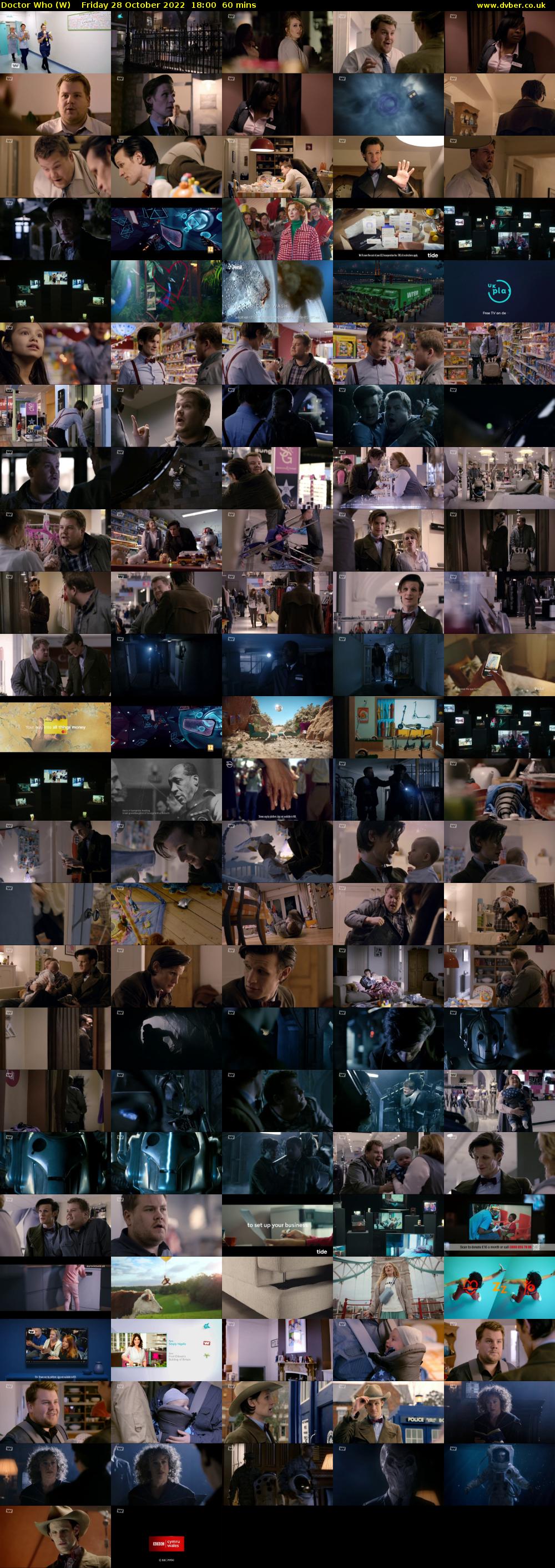 Doctor Who (W) Friday 28 October 2022 18:00 - 19:00