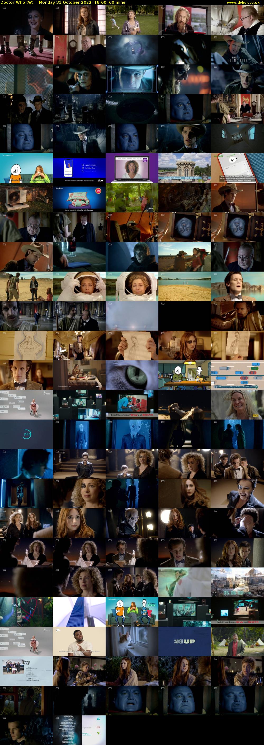 Doctor Who (W) Monday 31 October 2022 18:00 - 19:00