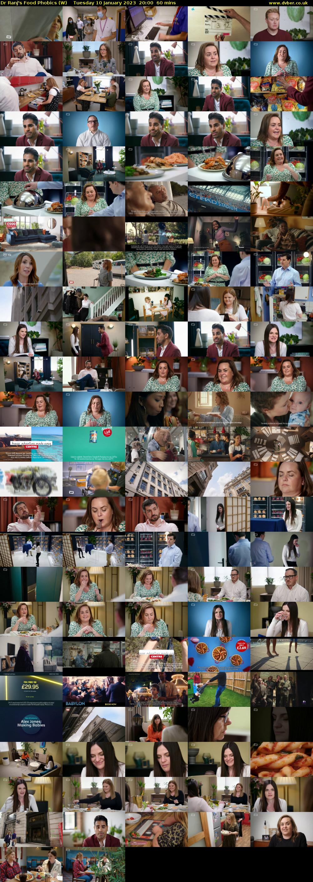 Dr Ranj's Food Phobics (W) Tuesday 10 January 2023 20:00 - 21:00
