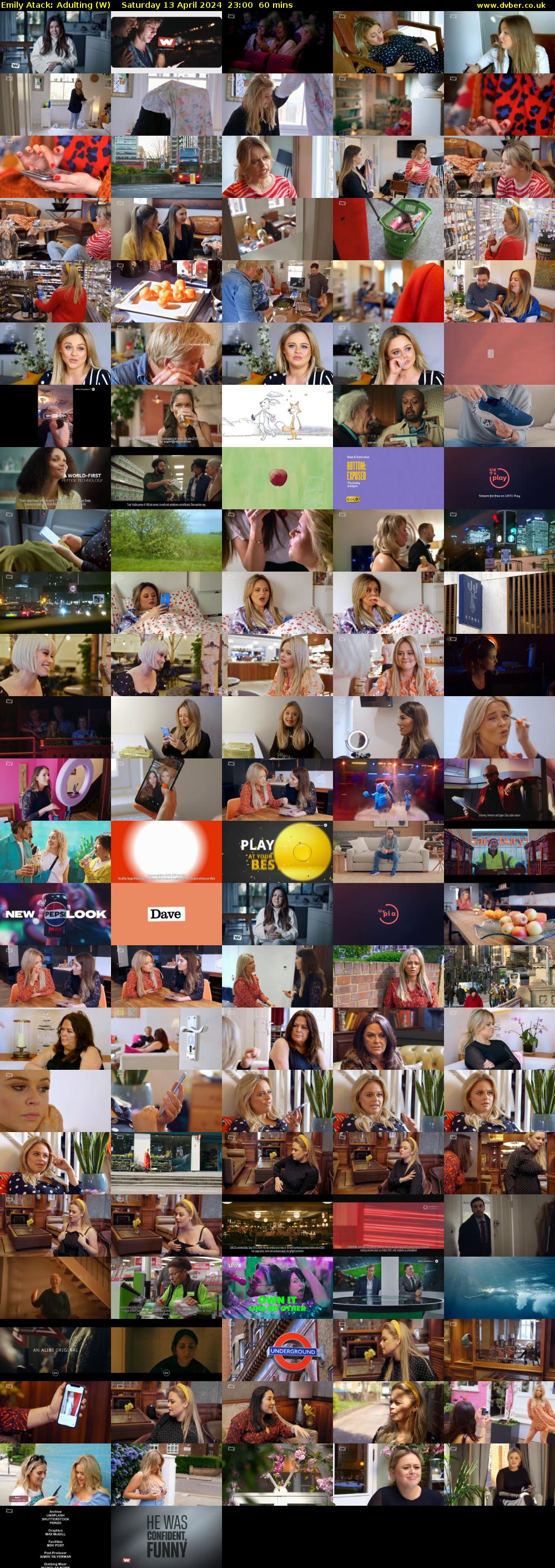 Emily Atack: Adulting (W) Saturday 13 April 2024 23:00 - 00:00