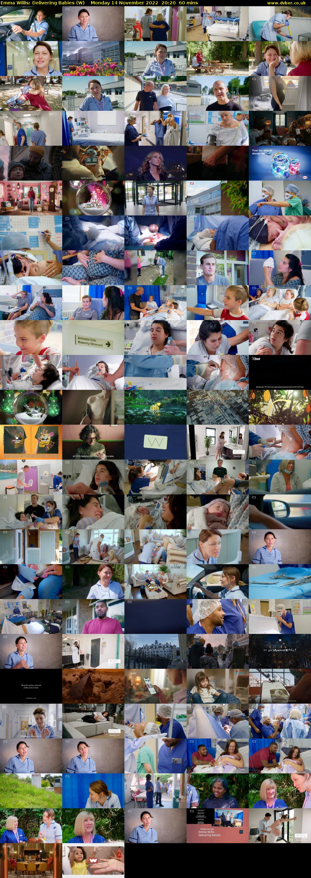 Emma Willis: Delivering Babies (W) Monday 14 November 2022 20:20 - 21:20