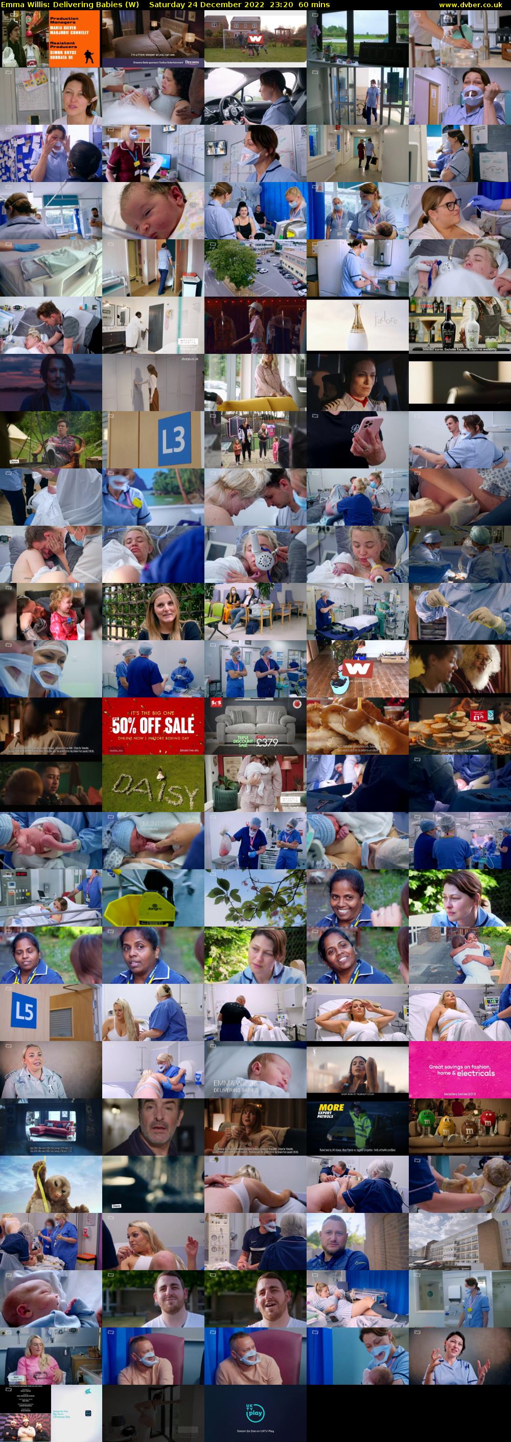Emma Willis: Delivering Babies (W) Saturday 24 December 2022 23:20 - 00:20
