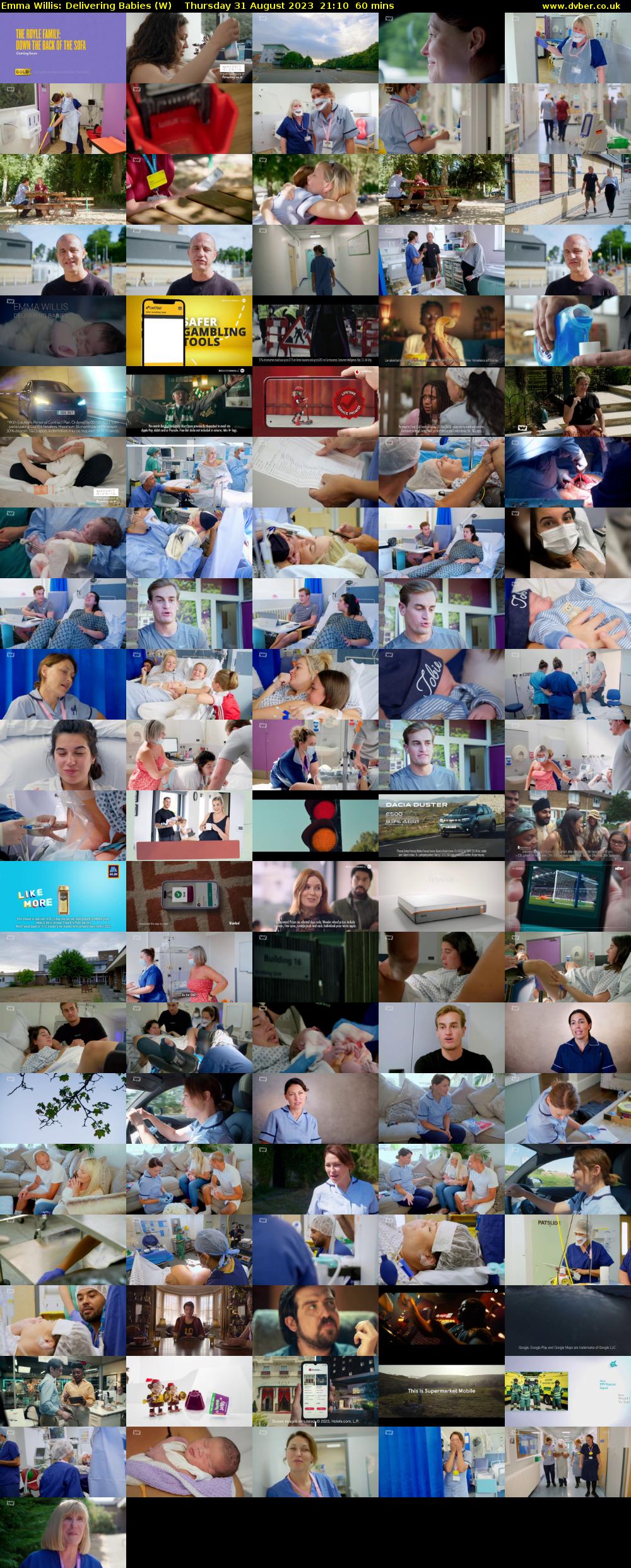 Emma Willis: Delivering Babies (W) Thursday 31 August 2023 21:10 - 22:10