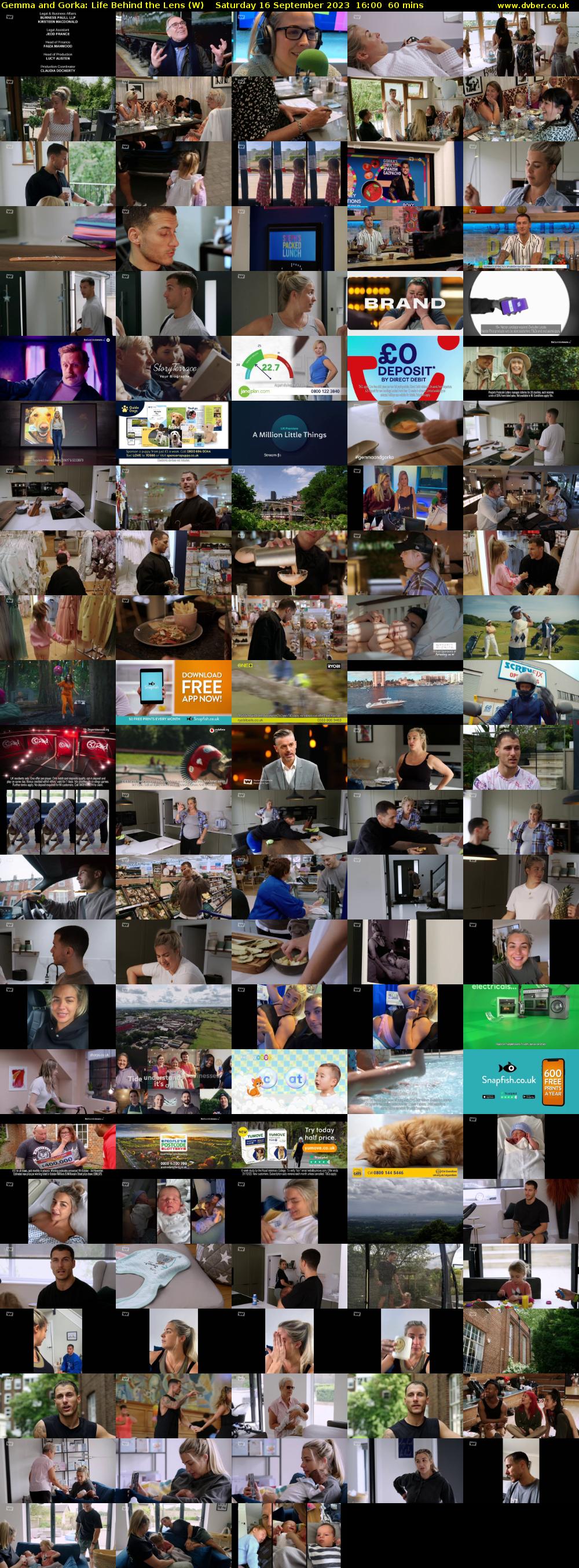 Gemma and Gorka: Life Behind the Lens (W) Saturday 16 September 2023 16:00 - 17:00