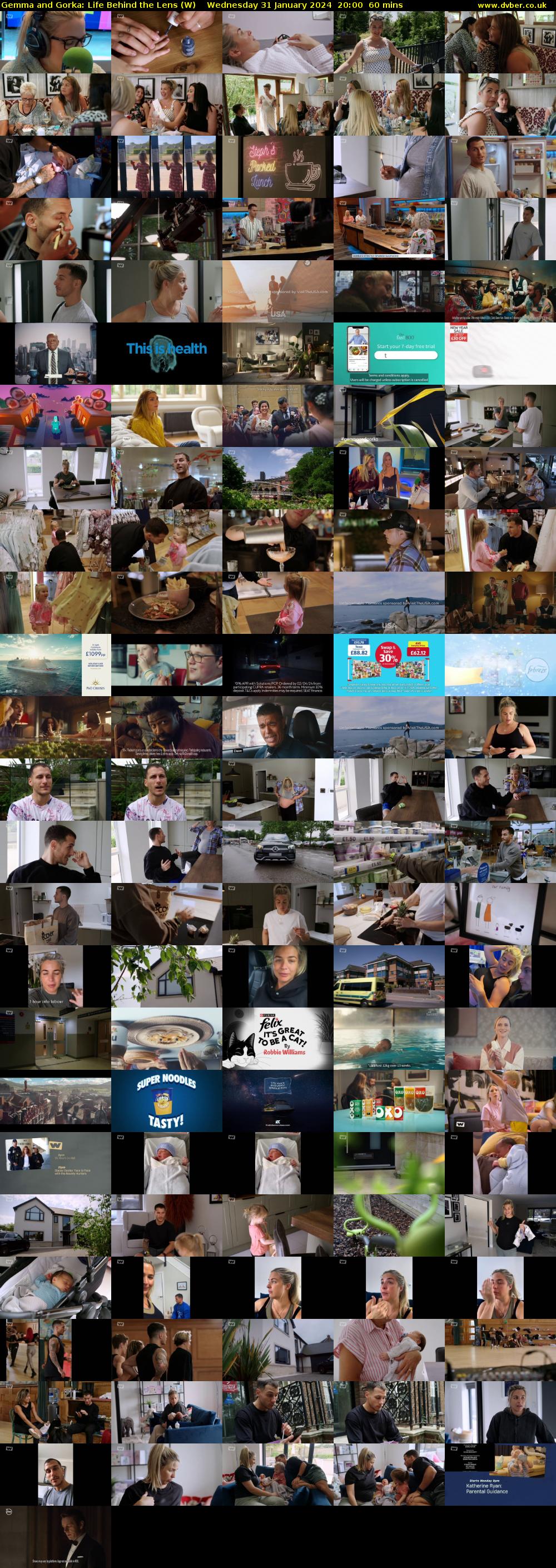 Gemma and Gorka: Life Behind the Lens (W) Wednesday 31 January 2024 20:00 - 21:00