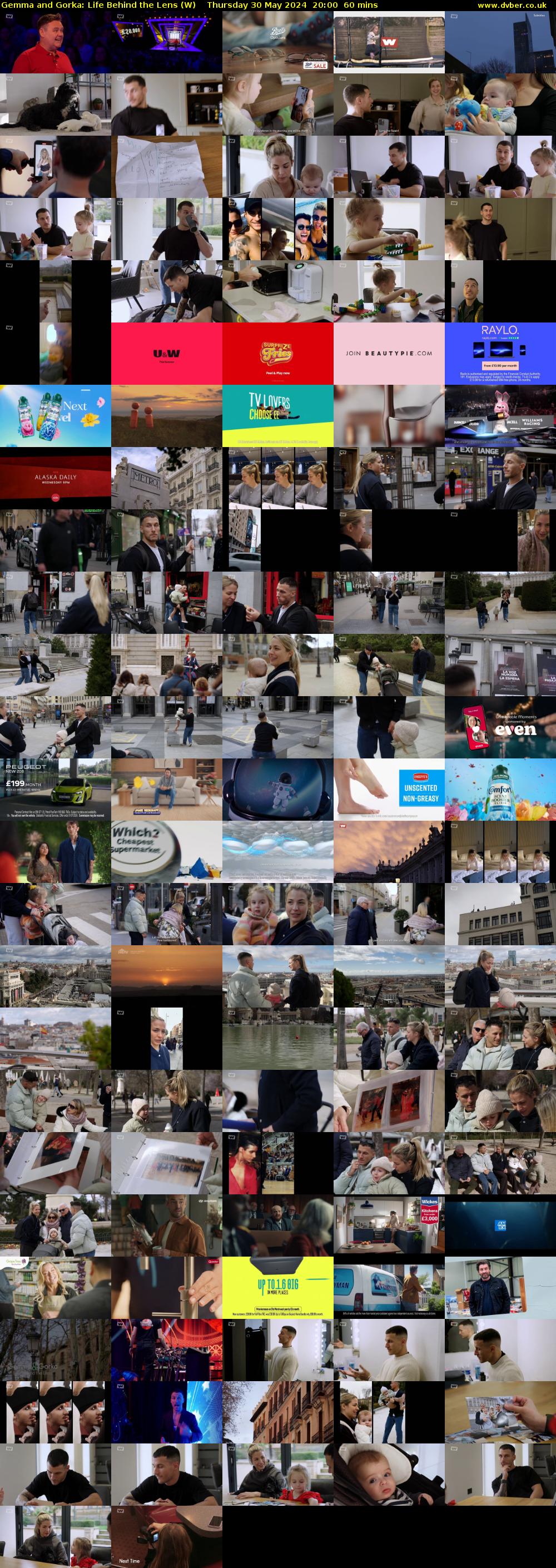 Gemma and Gorka: Life Behind the Lens (W) Thursday 30 May 2024 20:00 - 21:00