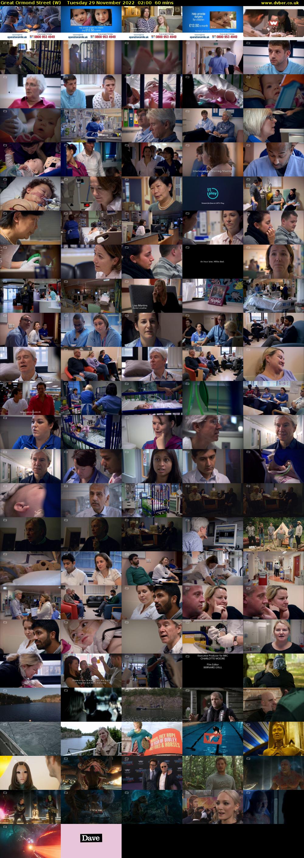 Great Ormond Street (W) Tuesday 29 November 2022 02:00 - 03:00