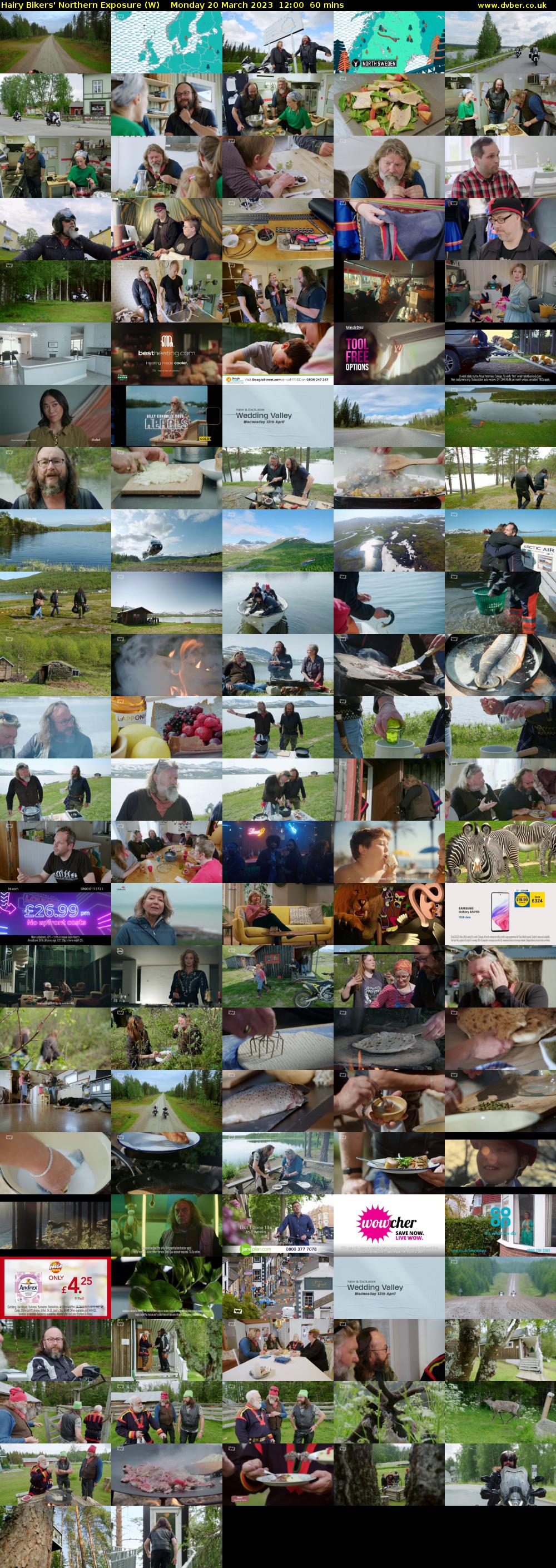 Hairy Bikers' Northern Exposure (W) Monday 20 March 2023 12:00 - 13:00