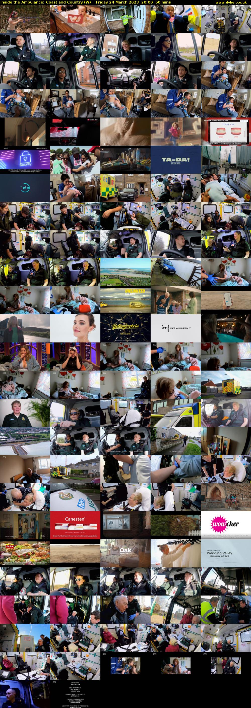 Inside the Ambulance: Coast and Country (W) Friday 24 March 2023 20:00 - 21:00