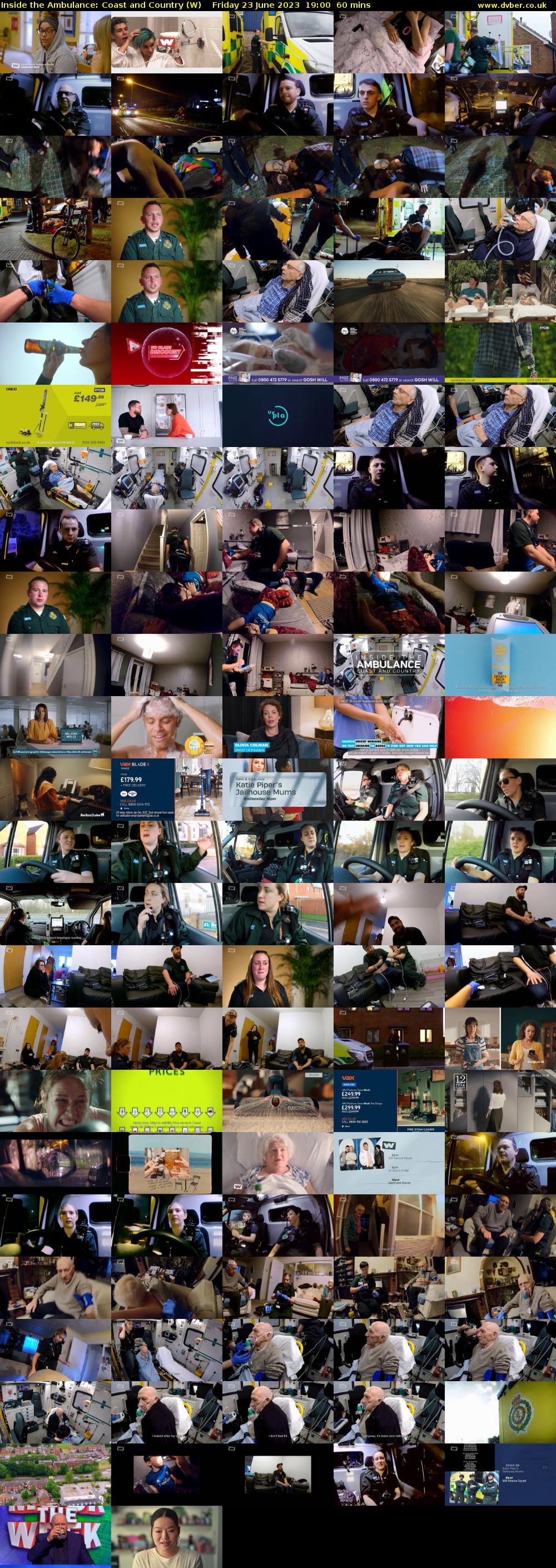 Inside the Ambulance: Coast and Country (W) Friday 23 June 2023 19:00 - 20:00