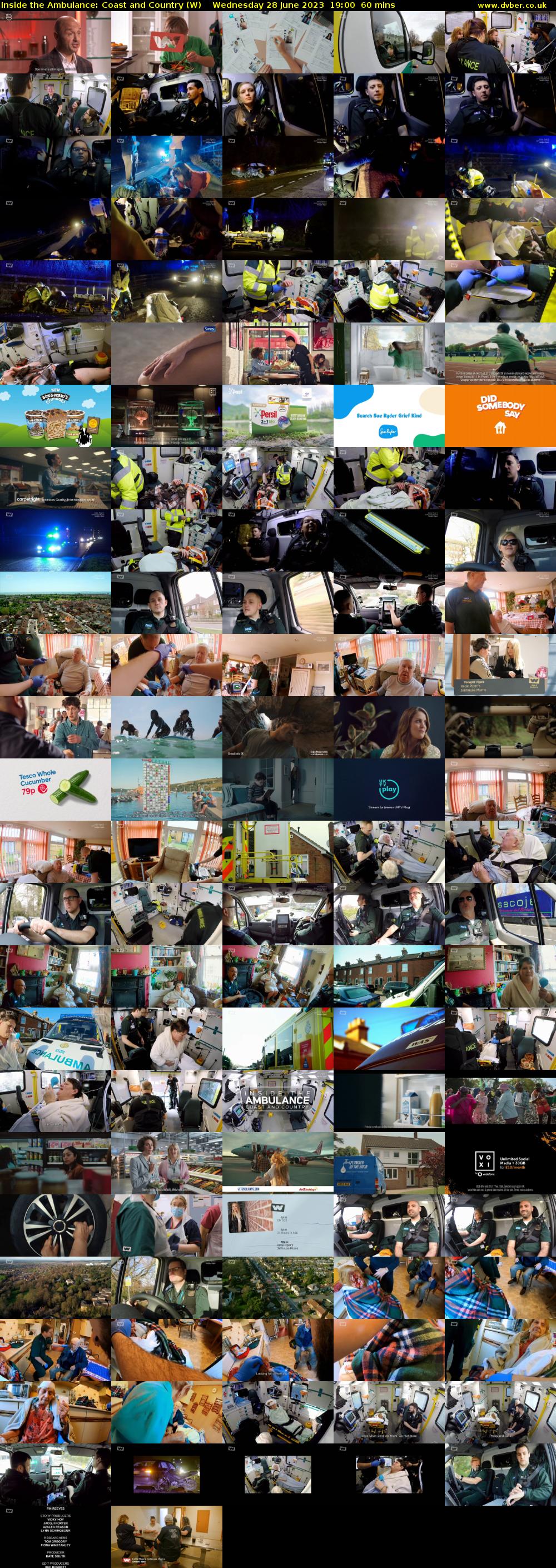 Inside the Ambulance: Coast and Country (W) Wednesday 28 June 2023 19:00 - 20:00