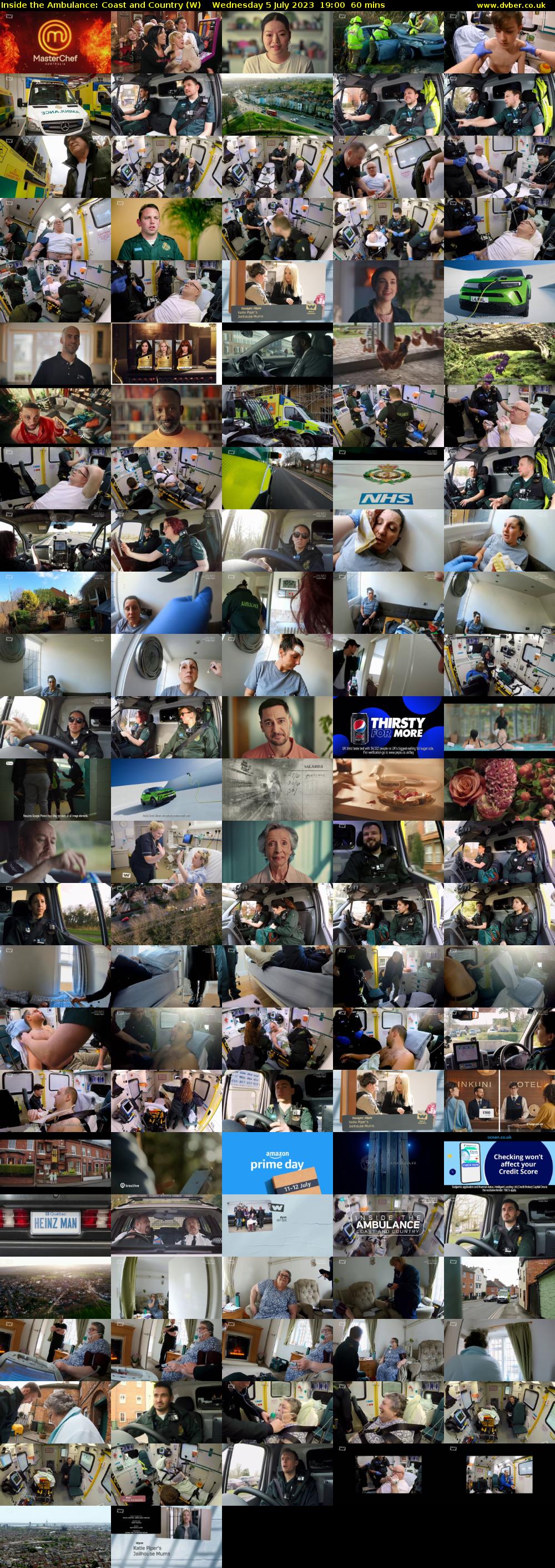 Inside the Ambulance: Coast and Country (W) Wednesday 5 July 2023 19:00 - 20:00