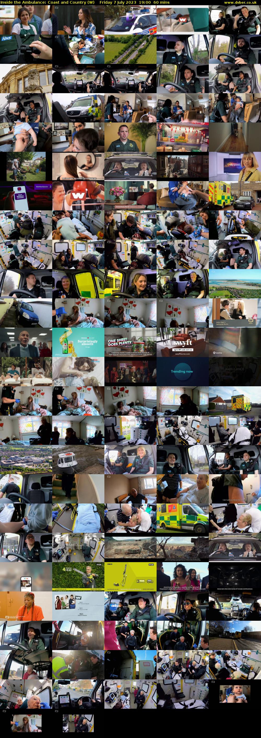 Inside the Ambulance: Coast and Country (W) Friday 7 July 2023 19:00 - 20:00