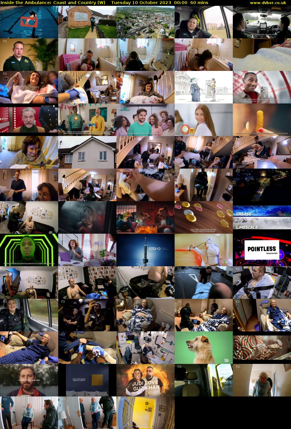 Inside the Ambulance: Coast and Country (W) Tuesday 10 October 2023 00:00 - 01:00