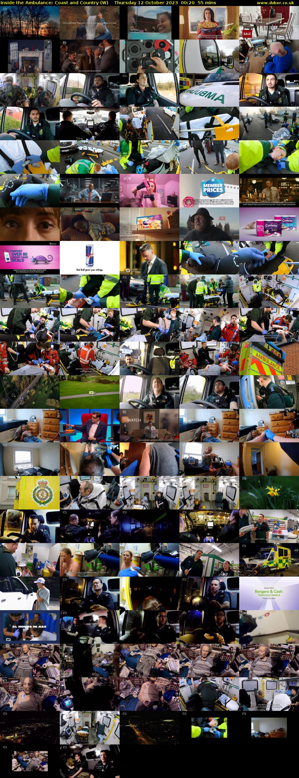 Inside the Ambulance: Coast and Country (W) Thursday 12 October 2023 00:20 - 01:15