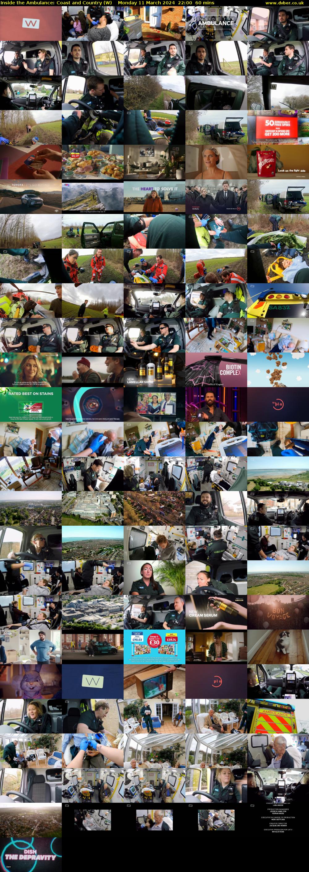 Inside the Ambulance: Coast and Country (W) Monday 11 March 2024 22:00 - 23:00
