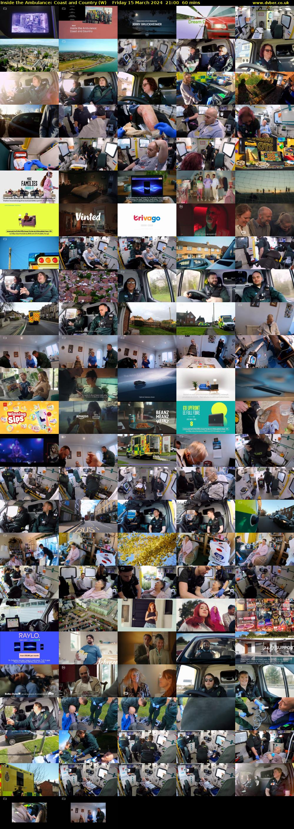 Inside the Ambulance: Coast and Country (W) Friday 15 March 2024 21:00 - 22:00