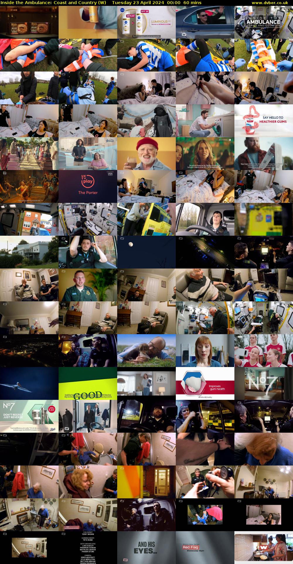 Inside the Ambulance: Coast and Country (W) Tuesday 23 April 2024 00:00 - 01:00