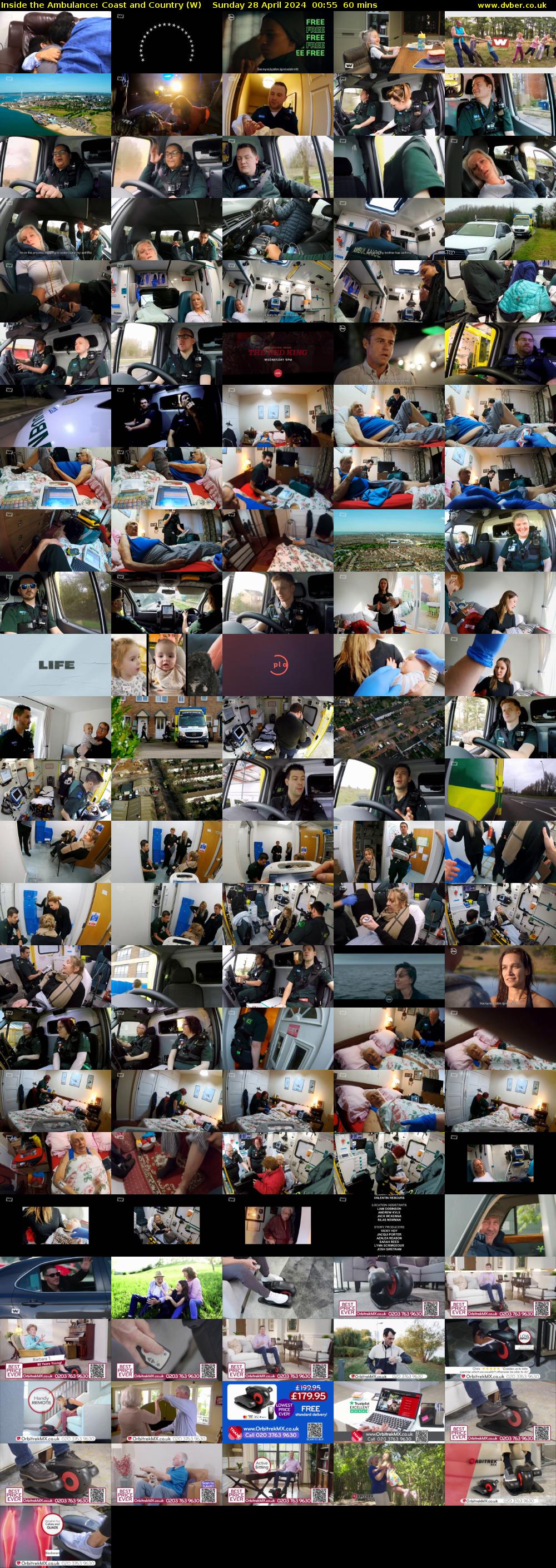 Inside the Ambulance: Coast and Country (W) Sunday 28 April 2024 00:55 - 01:55