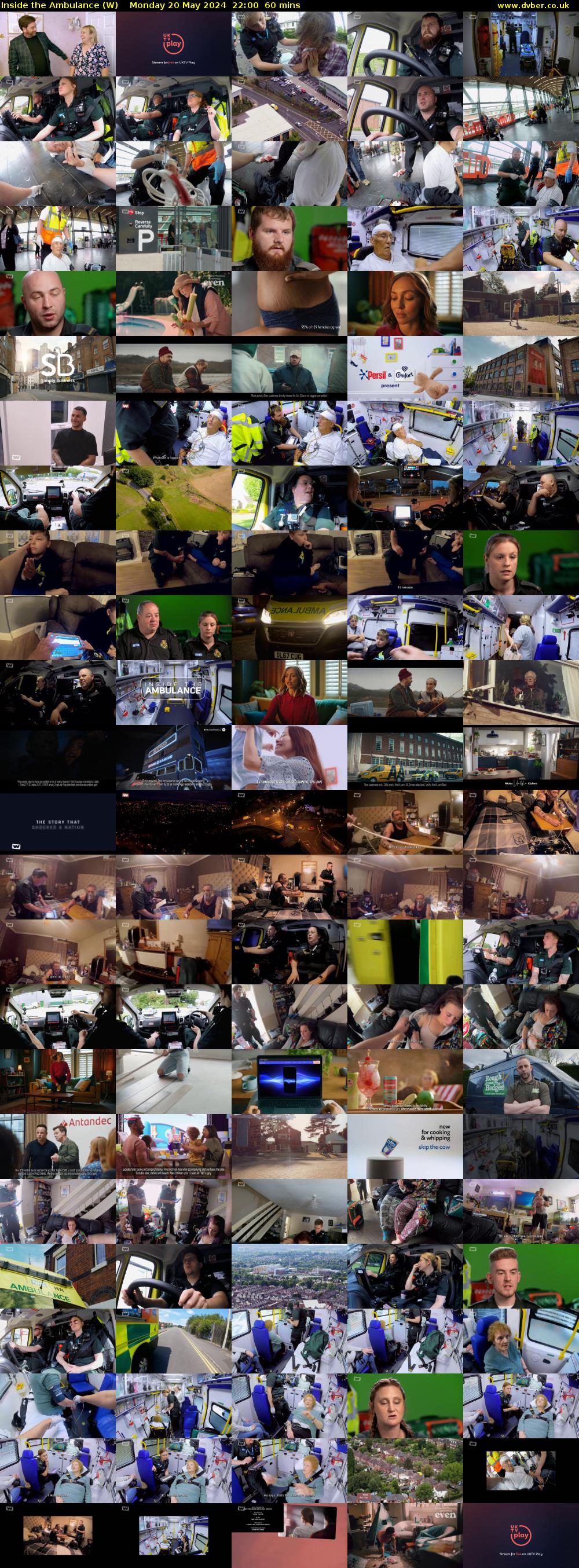 Inside the Ambulance (W) Monday 20 May 2024 22:00 - 23:00
