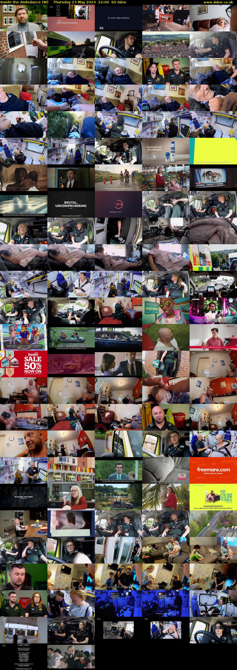 Inside the Ambulance (W) Thursday 23 May 2024 22:00 - 23:00